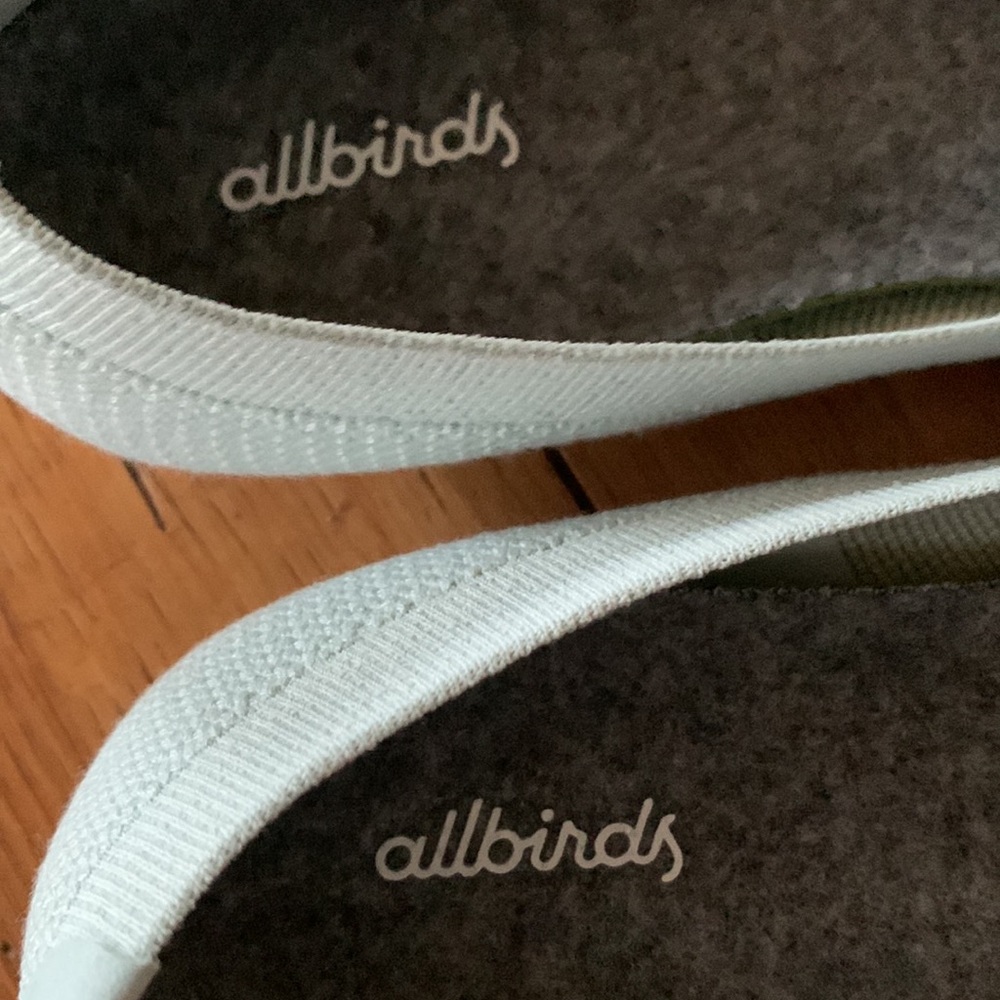 allbirds Women’s Light Blue Knit Flats - Picture 8 of 13